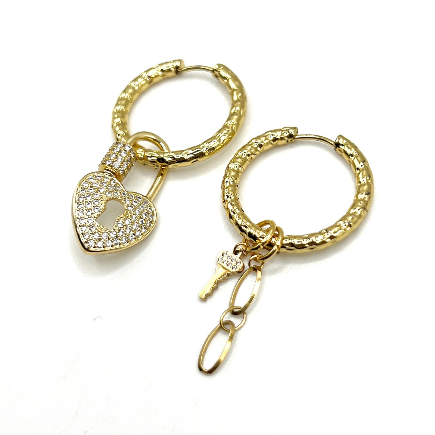 Boucles d'oreilles cadenas 3