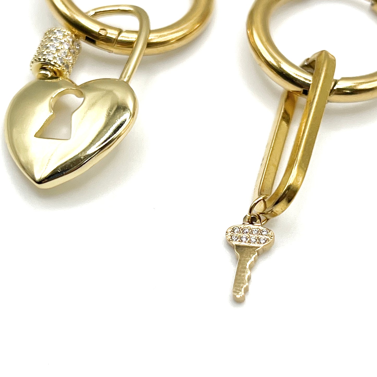 Boucles d'oreilles cadenas 4