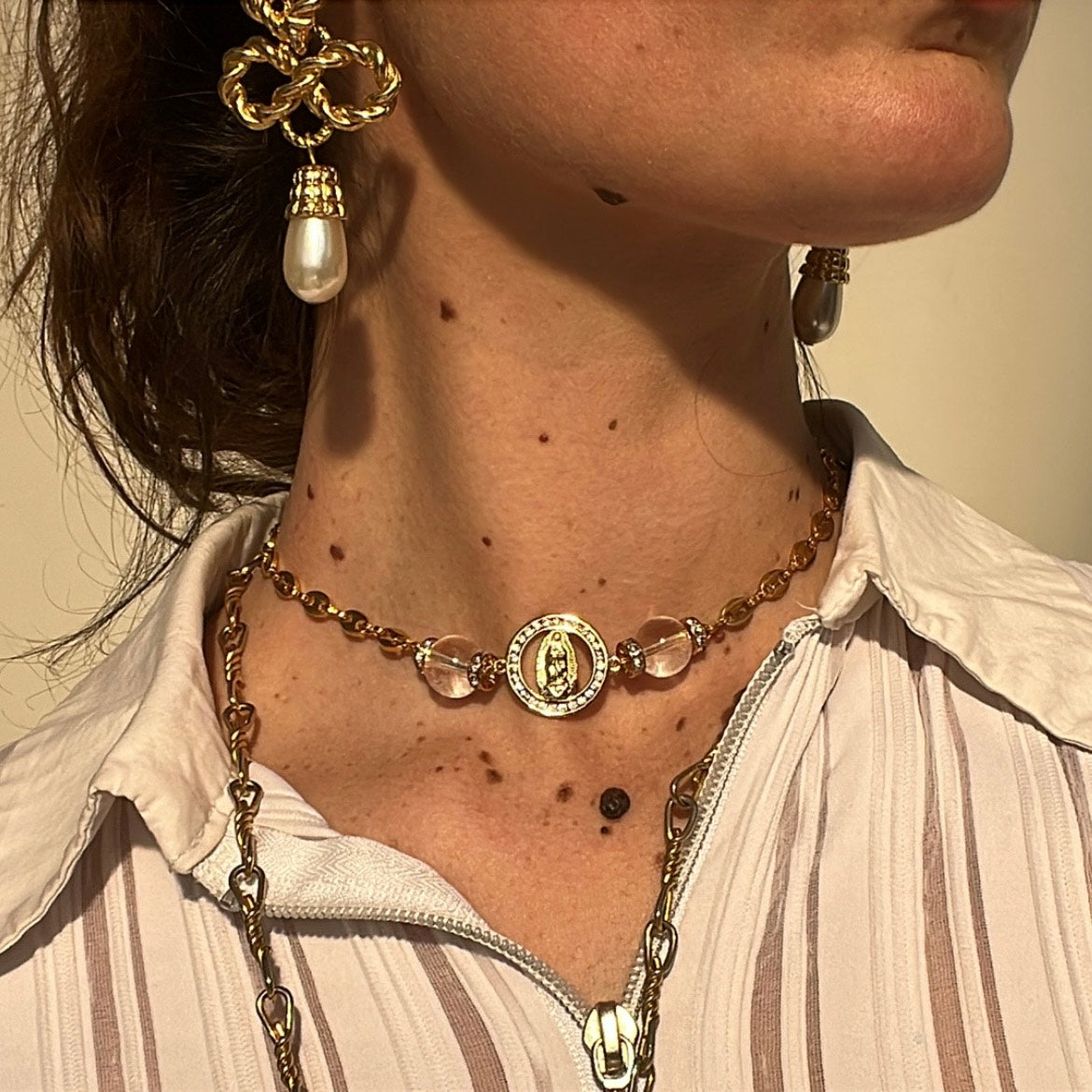 Collier Madonne Quartz
