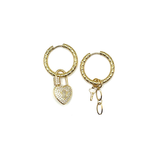 Boucles d'oreilles cadenas 3