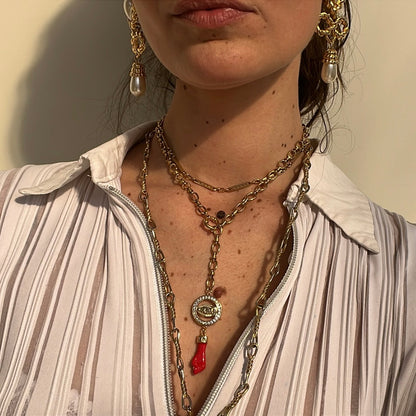 Collier Madonne & Amulette